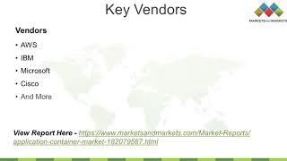 Application Container Market worth $4.98 Bn by 2023  - Exclusive Report by MarketsandMarkets™