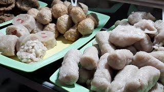 WAH PEMPEK MURAH RP. 3500 !!! PEMPEK ANNUR TRK BINUS ANGGREK - FISH CAKE - INDONESIA STREET FOOD