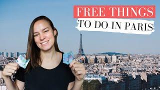 8 Free Things To Do in Paris France in 2022 I Paris Travel Tips