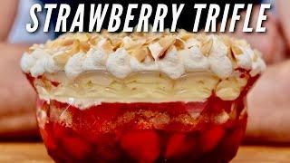 Strawberry Trifle - Making The Classic English Dessert From Scratch