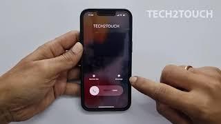 How to Decline incoming call on iPhone 13 , iPhone 12 , iPhone 11