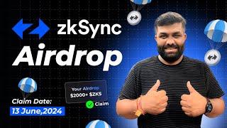 zkSync era- Leaked Airdrop Detailed $ZK | $1300 per Wallet Airdrop | in Hindi