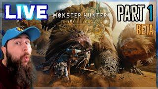 Monster Hunter Wilds: Beta LIVE [Part 1] | HamsterBomb