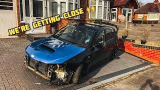 The Shocking Transformation: Rebuilding the Wrecked Subaru WRX (Part 4)