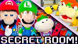 Crazy Mario Bros: The Secret Gaming Room!