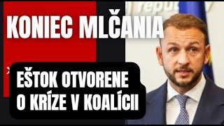 KONIEC mlčania! Eštok otvorenie o Dankovi a krízy v koalícií ...