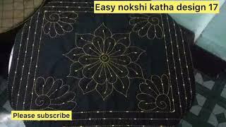 Bangladeshi easy nokshi katha design 17