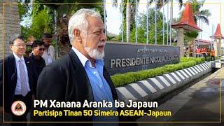 PM Xanana Aranka ba Japaun Partisipa Tinan 50 Simeira ASEAN-Japaun