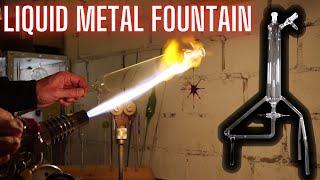 Creating the World's Most Dangerous and Unique Fountain: A Glassblower's Masterpiece