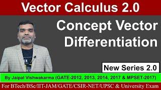 Vector Calculus - Vector Differentiation