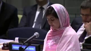 Malala Yousafzai addresses United Nations Youth Assembly