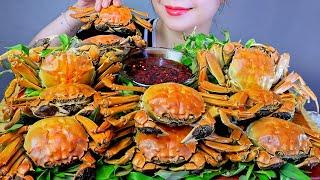 ASMR HONG KONG HAIR CRAB , EATING SOUNDS | LINH-ASMR