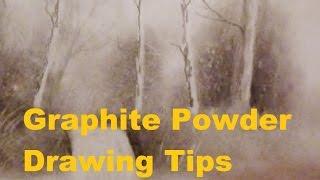 Graphite Powder Drawing Tips