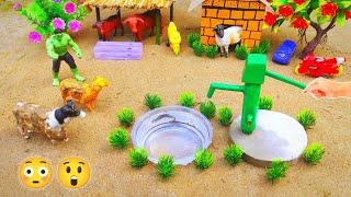 How to make water pump | science project | mini water pump | mini hand pump