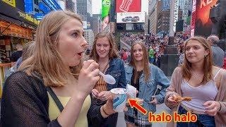 Giving NYC Strangers Jollibee for the First Time?!