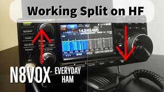 HOW TO: Working Split on HF Ham Radio