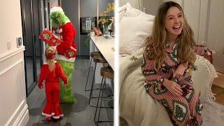 The Grinch Returns for Christmas & Giving Zoe the present you all wanted