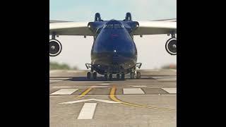 Antonov An-225 Mriya Takeoff Moment From The Runway