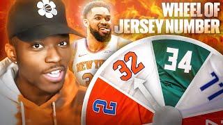 Spin The Wheel of Jersey Numbers, Get A NBA Player