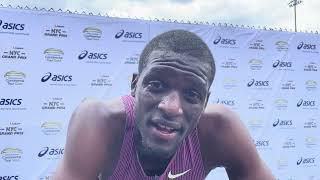 Kirani James Wins 400m in NYC With 44.55 Talks Grenada Support and Cancellation of Grenada Invite