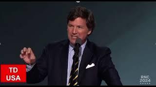 Tucker Carlson speaks at RNC 2024-Day 4