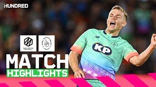 Sam Curran hits ANOTHER 50 in DRAMATIC finish  | Manchester Originals v Oval Invincibles Highlights