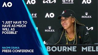 Naomi Osaka Press Conference | Australian Open 2025 First Round