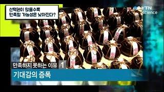 선택권이 많을수록 만족할 가능성은 낮아진다? / YTN 사이언스