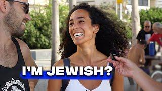 He Didn't Know He Was Jewish! | Street Interview