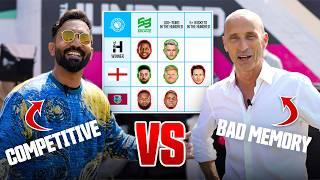 NASSER HUSSAIN vs DINESH KARTHIK Cric-Tac-Toe is ABSOLUTE CHAOS