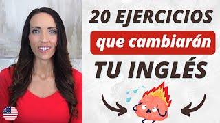  20 EJERCICIOS INCREÍBLES que llevarán TU INGLÉS A NIVEL AVANZADO  Aprende Inglés Con Diálogos