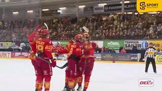 Highlights ESV Kaufbeuren vs. Selber Wölfe (DEL2 Saison 24/25 30. Spieltag