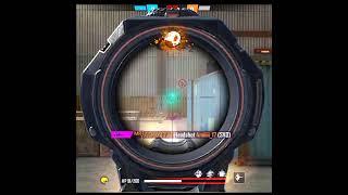 #shorts free fire  scope on fire in lone wolf  attitude status video