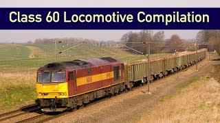 DB Cargo UK and Colas Rail Freight Class 60 Diesel Locomotive Compilation