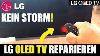 LG OLED TV reparieren - Kein Strom Fernseher geht nicht an Kein Standby Modus Netzteil defekt Lösung