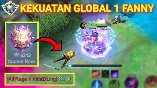 Fanny Randy25 VS PARTY GLOBAL RANK Bruno TikTok!! Auto Kena Mental