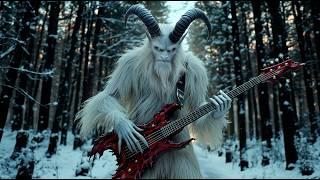 Krampus Unleashed: The Heavy Metal Hunt Begins