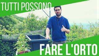 FARE L' ORTO SUL BALCONE | SCEGLIERE I VASI E TERRICCIO | ORTO E GIARDINAGGIO