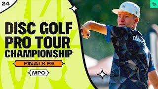 2024 Disc Golf Pro Tour Championship | MPO FINALF9 | Wysocki, Buhr, Robinson, Anttila | JomezPro