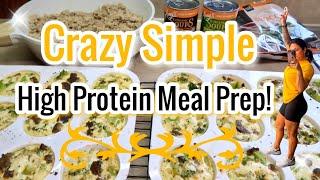 EASY FAST HIGH PROTEIN  MEAL PREP | IN WITH JEN