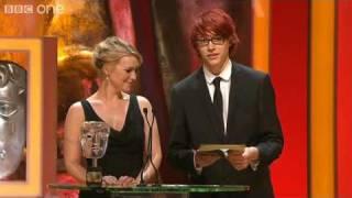 Charlie McDonnell presents BAFTA to The Inbetweeners - British Academy Television Awards 2010 - BBC