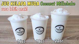 MINIM PESAING ! MINUMAN VIRAL 2023 | JUS KELAPA MUDA VIRAL | IDE JUALAN MINUMAN KEKINIAN