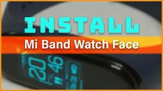 How To Make Mi Band 4 Watch Face - Installation