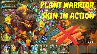 *NEW* Plant Warrior Skin In Action l No Longer A Carrot l Castle Clash