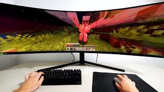 RTX 3070 Super Ultrawide Minecraft Gameplay!