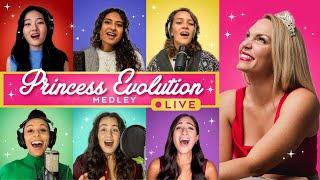 Evolution of the Disney Princess LIVE | Evynne Hollens