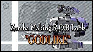 ZOMBA MAKING R.O.B LOOK "GODLIKE"
