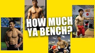 How much do you bench??? ELITE Weightlifter Edition | 1-minute Interviews