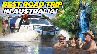 1000km of river crossings, stunning camps & hidden waterfalls! NSW to QLD Dirt Roads ONLY