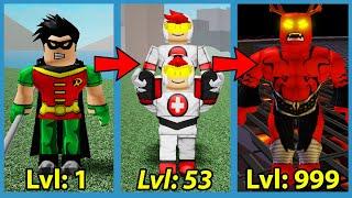 I Unlocked Trigon Evolution in Roblox Teen Titans Battlegrounds